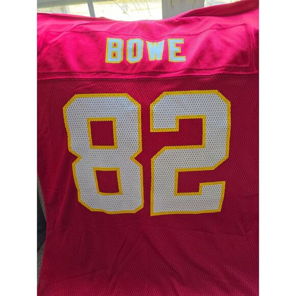 Dwayne Bowe #82 Kansas City Chiefs Reebok On Field Jersey NFL - Picture 6 of 10